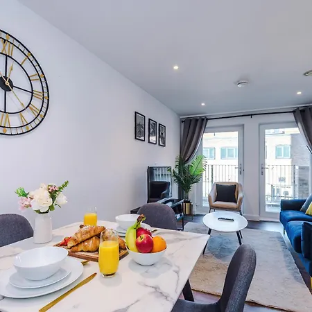 Digital Nomad Hq Stylish Flat, Workspace & Wifi Mánchester Exterior foto