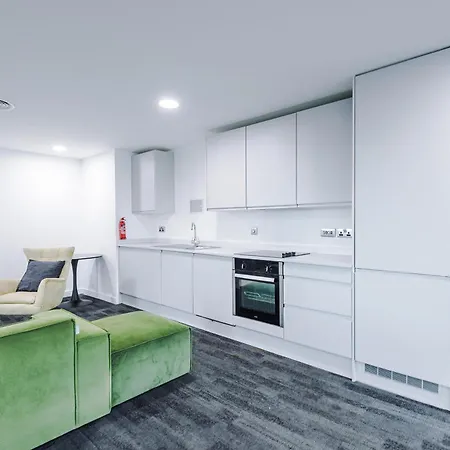 Digital Nomad Hq Stylish Flat, Workspace & Wifi Mánchester Exterior foto
